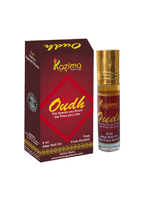 oudh rollon attar perfume 8ml - apparel concentrated (free from alcohol) - 12114276 - Very Small Image - 1