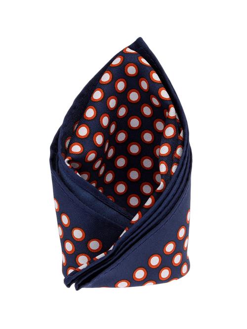 blue micro fiber pocketsquare - 12114831 - Very Small Image - 1