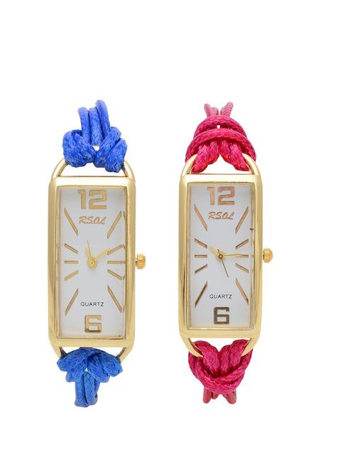 rsol combo of 2 analog women watch's - 12117399 - Very Small Image - 1
