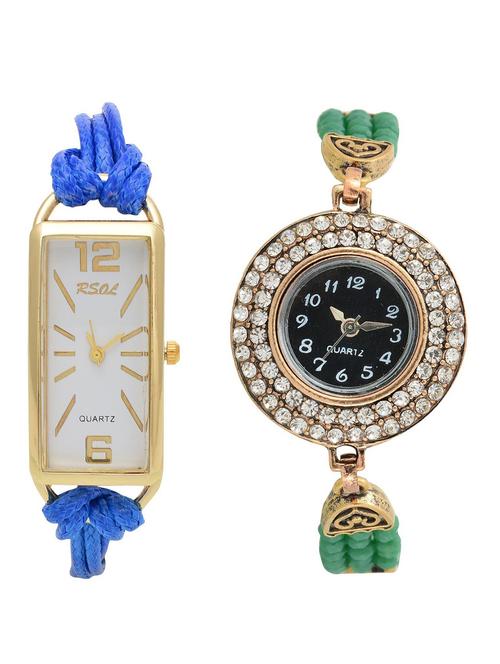 rsol combo of 2 analog women watch's - 12117403 - Very Small Image - 1