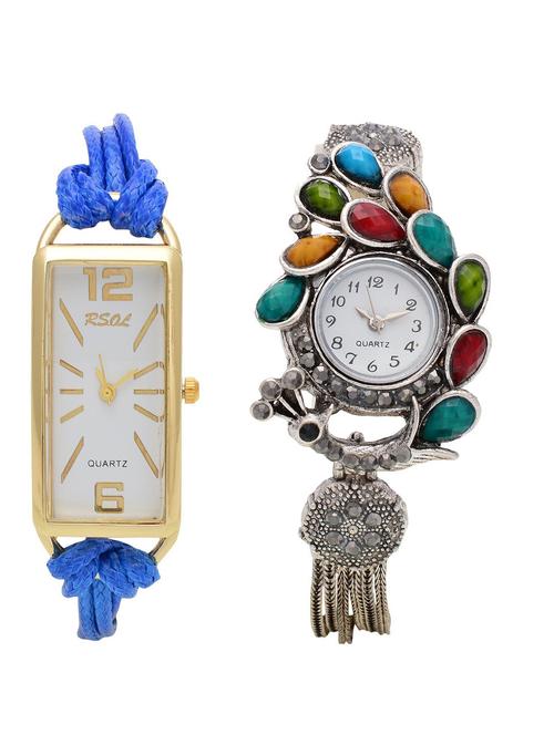 rsol combo of 2 analog women watch's - 12117409 - Very Small Image - 1