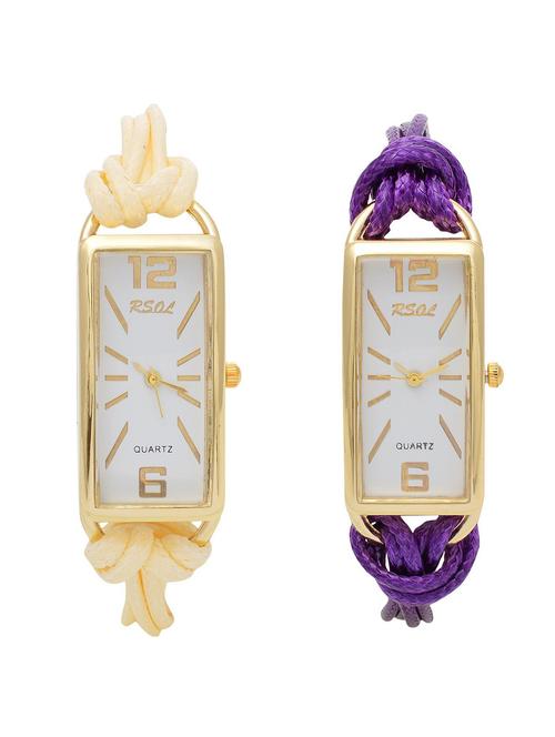 rsol combo of 2 analog women watch's - 12117435 - Very Small Image - 1