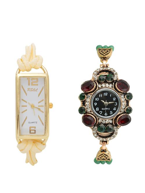 rsol combo of 2 analog women watch's - 12117443 - Very Small Image - 1