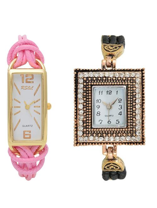 rsol combo of 2 analog women watch's - 12117474 - Very Small Image - 1