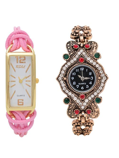rsol combo of 2 analog women watch's - 12117479 - Very Small Image - 1