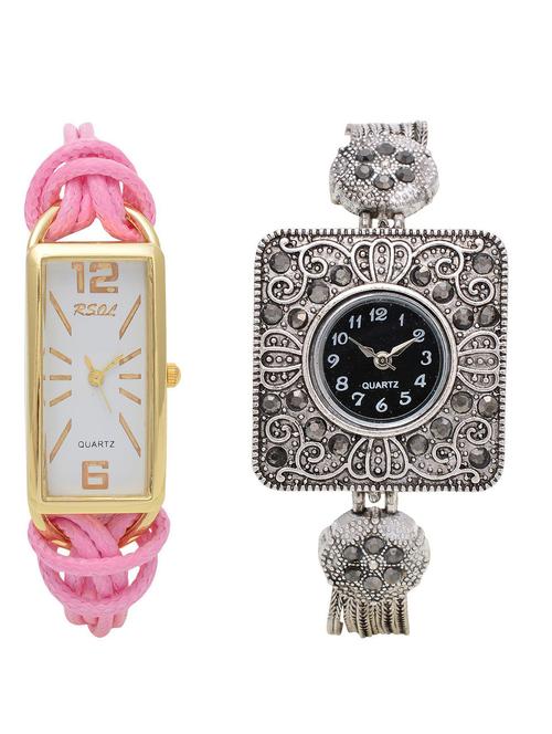 rsol combo of 2 analog women watch's - 12117480 - Very Small Image - 1