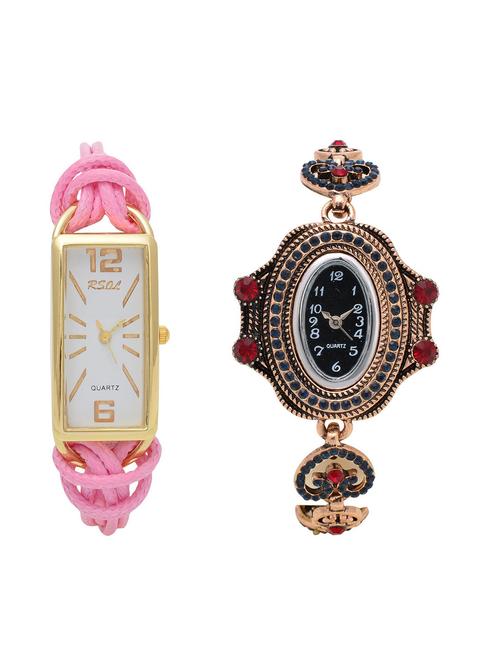 rsol combo of 2 analog women watch's - 12117483 - Very Small Image - 1