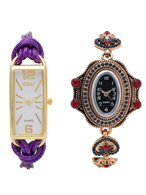 rsol combo of 2 analog women watch's - 12117516 - Very Small Image - 1
