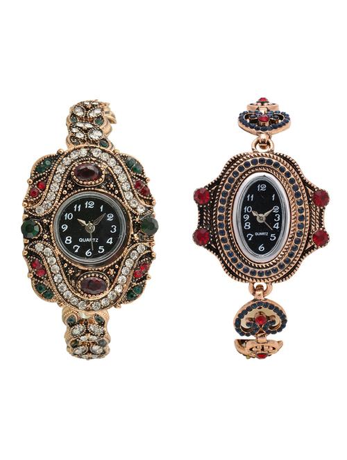 lucky infra combo of 2 women analog watch's - 12117581 - Very Small Image - 1