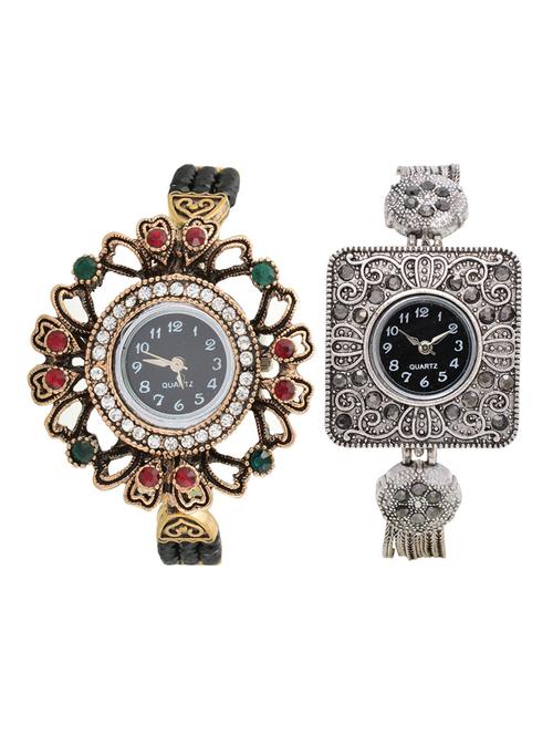 lucky infra combo of 2 women analog watch's - 12117610 - Very Small Image - 1