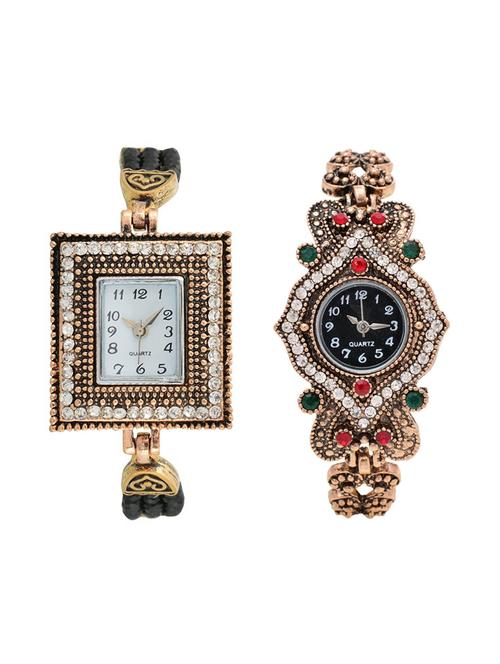 lucky infra combo of 2 women analog watch's - 12117639 - Very Small Image - 1