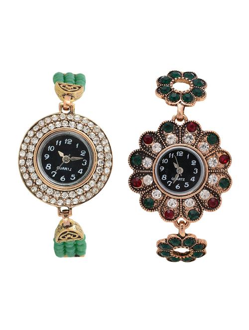 lucky infra combo of 2 women analog watch's - 12117674 - Very Small Image - 1