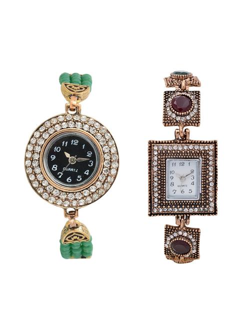 lucky infra combo of 2 women analog watch's - 12117676 - Very Small Image - 1