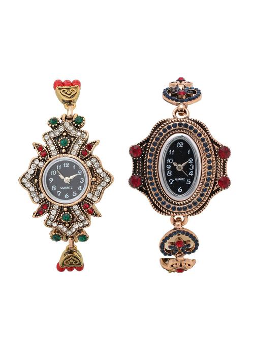 lucky infra combo of 2 women analog watch's - 12117726 - Very Small Image - 1