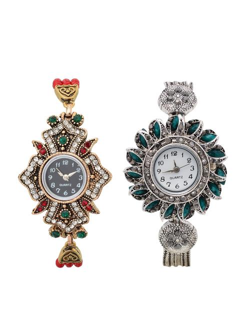 lucky infra combo of 2 women analog watch's - 12117728 - Very Small Image - 1