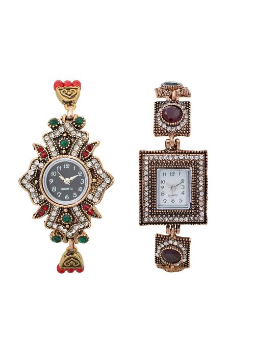 lucky infra combo of 2 women analog watch's - 12117731 - Very Small Image - 1
