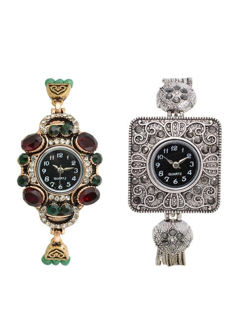 lucky infra combo of 2 women analog watch's - 12117750 - Very Small Image - 1