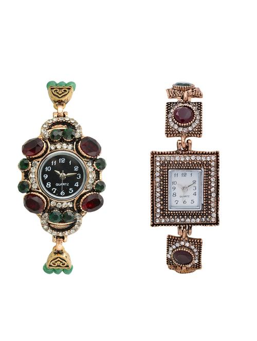 lucky infra combo of 2 women analog watch's - 12117757 - Very Small Image - 1