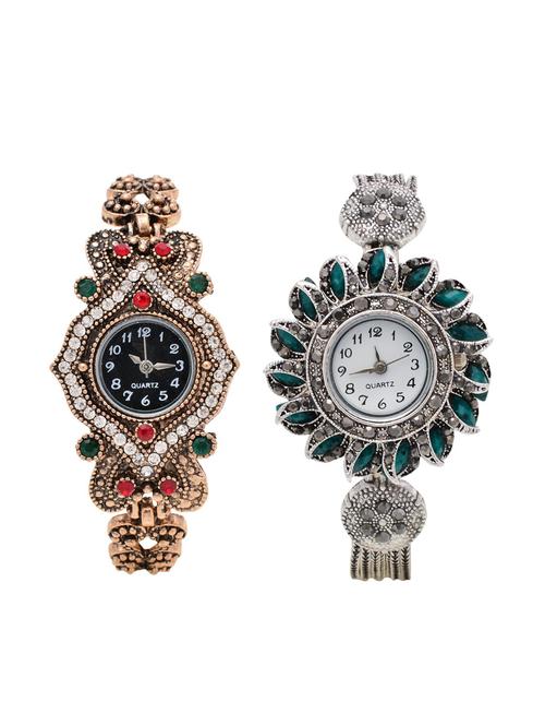 lucky infra combo of 2 women analog watch's - 12117779 - Very Small Image - 1