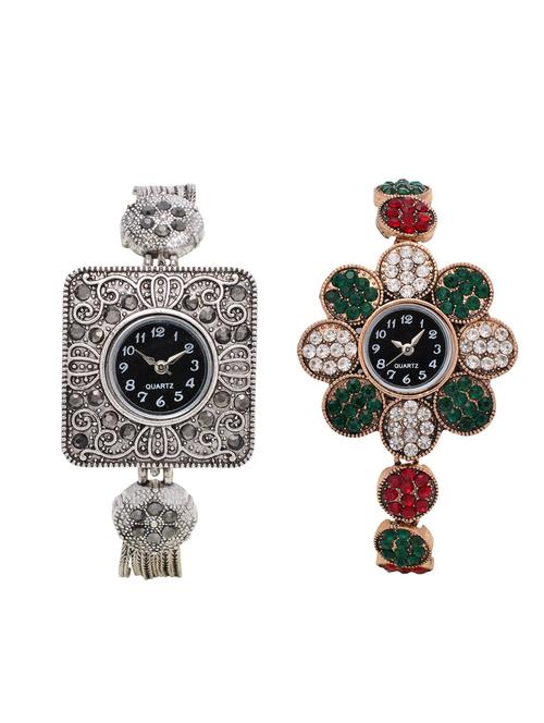 lucky infra combo of 2 women analog watch's - 12117805 - Very Small Image - 1