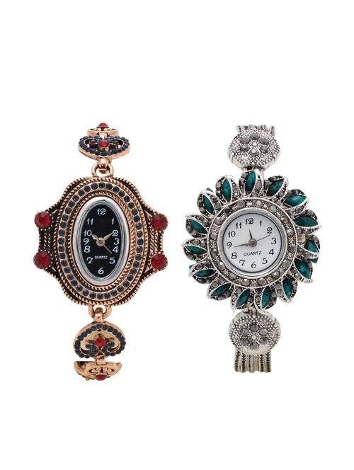 lucky infra combo of 2 women analog watch's - 12117848 - Very Small Image - 1