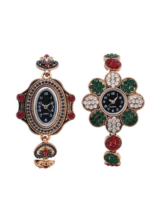 lucky infra combo of 2 women analog watch's - 12117850 - Very Small Image - 1