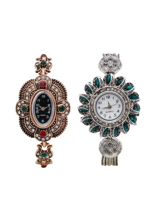 lucky infra combo of 2 women analog watch's - 12117869 - Very Small Image - 1