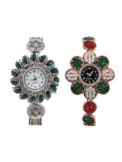 lucky infra combo of 2 women analog watch's - 12117891 - Very Small Image - 1