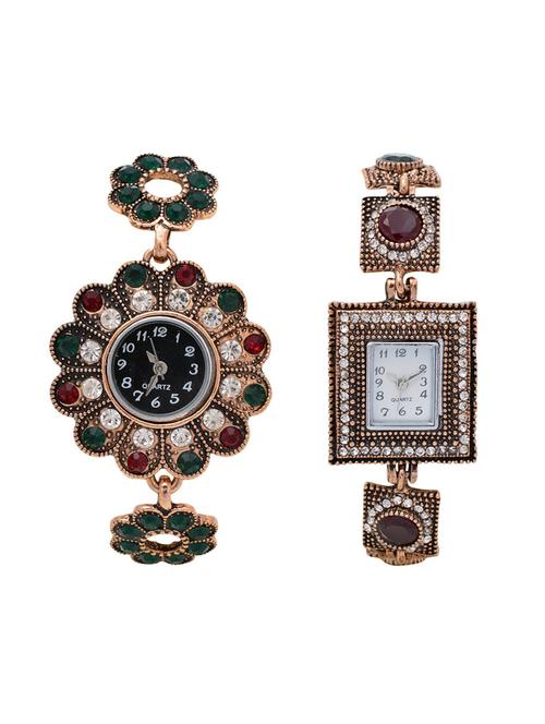 lucky infra combo of 2 women analog watch's - 12117911 - Very Small Image - 1