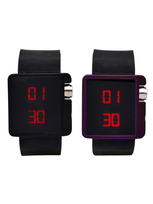 lucky infra combo of 2 men digital watch's - 12117983 - Very Small Image - 1