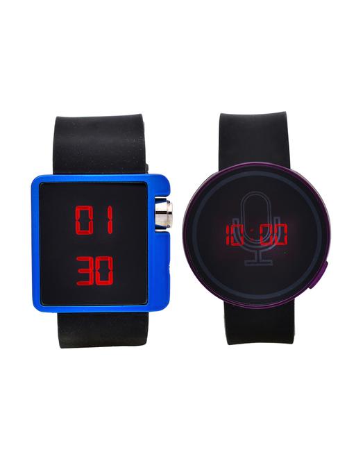 lucky infra combo of 2 men digital watch's - 12118003 - Very Small Image - 1