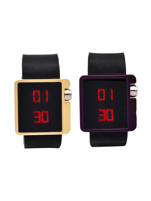 lucky infra combo of 2 men digital watch's - 12118010 - Very Small Image - 1
