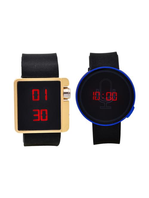 lucky infra combo of 2 men digital watch's - 12118013 - Very Small Image - 1