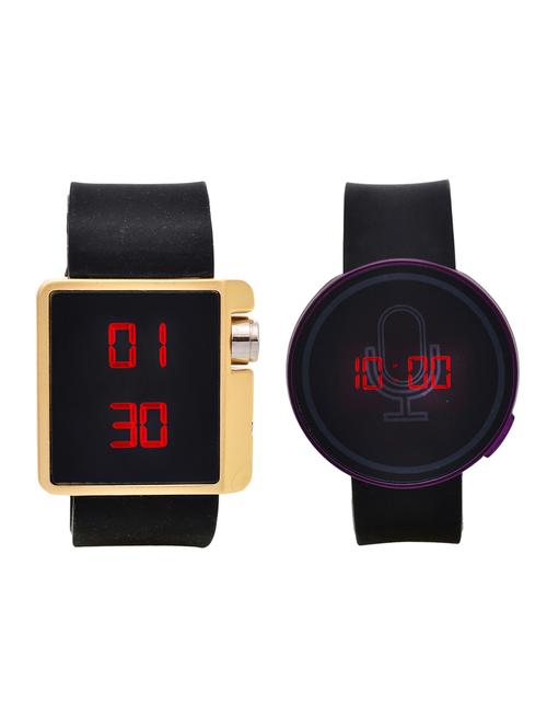 lucky infra combo of 2 men digital watch's - 12118016 - Very Small Image - 1