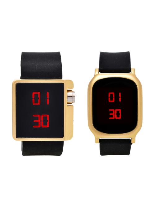 lucky infra combo of 2 men digital watch's - 12118019 - Very Small Image - 1