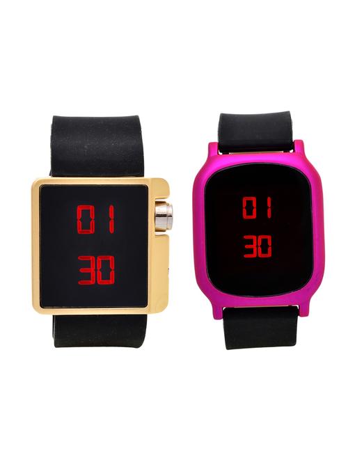 lucky infra combo of 2 men digital watch's - 12118020 - Very Small Image - 1