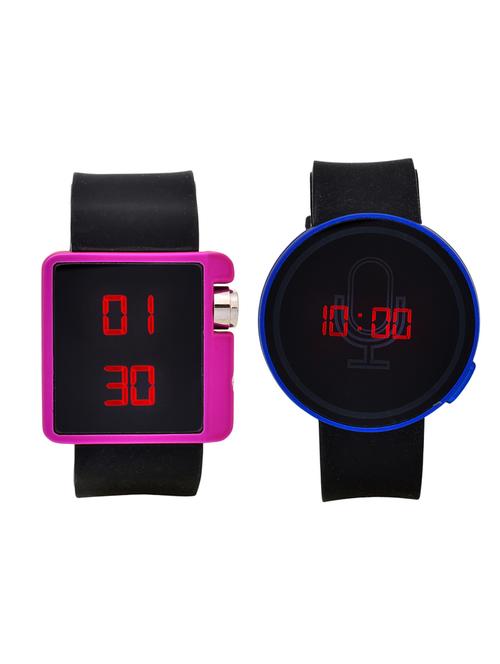 lucky infra combo of 2 men digital watch's - 12118025 - Very Small Image - 1