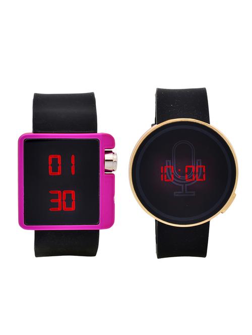 lucky infra combo of 2 men digital watch's - 12118026 - Very Small Image - 1