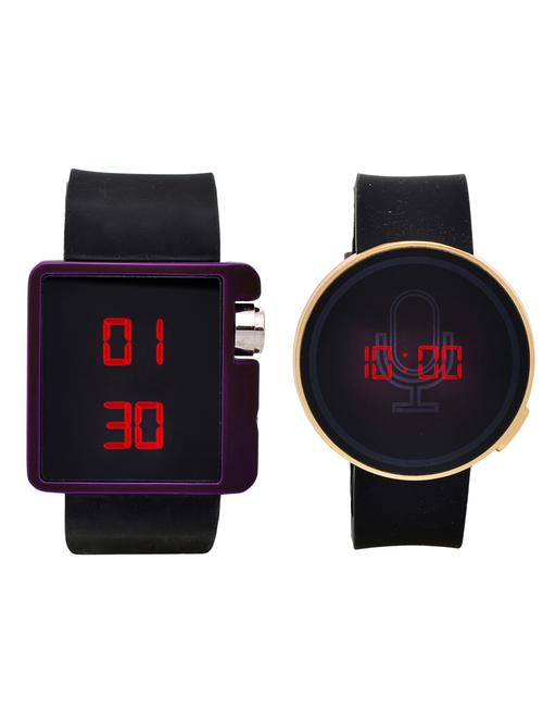 lucky infra combo of 2 men digital watch's - 12118037 - Very Small Image - 1