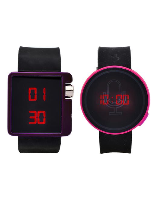lucky infra combo of 2 men digital watch's - 12118038 - Very Small Image - 1