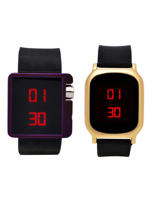 lucky infra combo of 2 men digital watch's - 12118042 - Very Small Image - 1