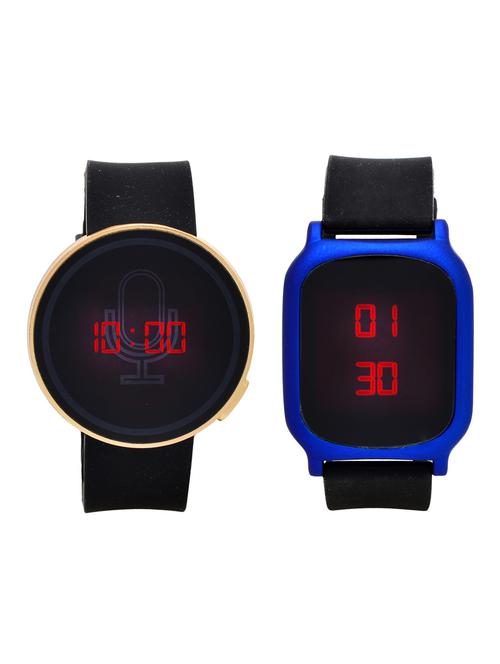 lucky infra combo of 2 men digital watch's - 12118075 - Very Small Image - 1