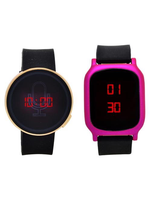 lucky infra combo of 2 men digital watch's - 12118077 - Very Small Image - 1