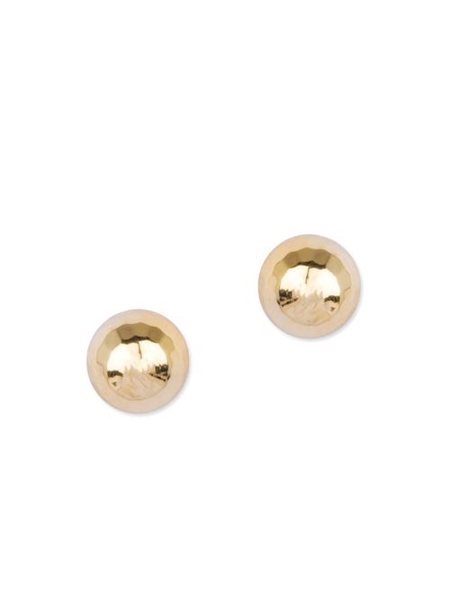 Diva Walk gold studs earrings - 12121755 - Very Small Image - 1