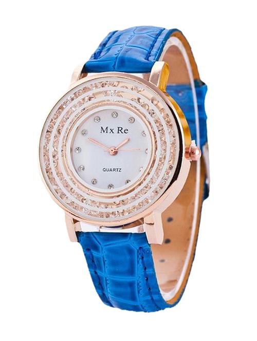 jm new quicksand mxre fashion ladies leisure quartz belt gold watch - 12126008 - Very Small Image - 1