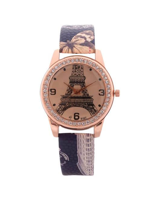 jm new quicksand mxre fashion ladies leisure quartz belt gold watch - 12126013 - Very Small Image - 1