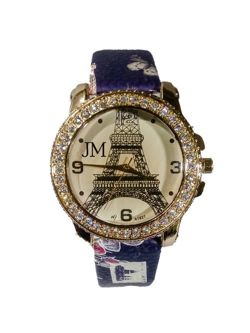 jm new quicksand mxre fashion ladies leisure quartz belt gold watch - 12126014 - Very Small Image - 1