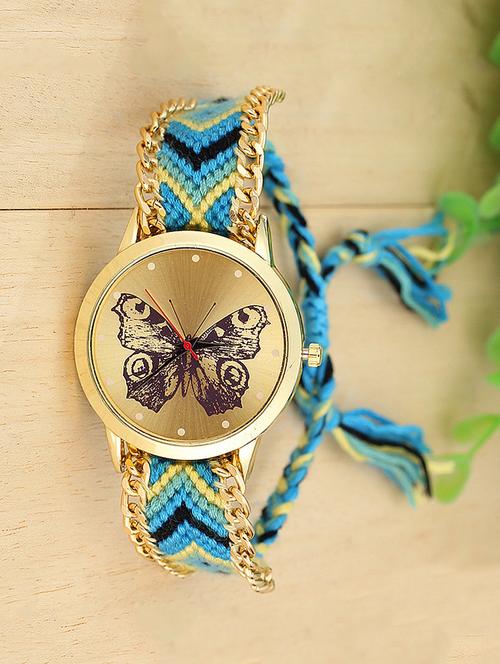 friendship bracelet for ladies gold watch - 12126039 - Very Small Image - 1
