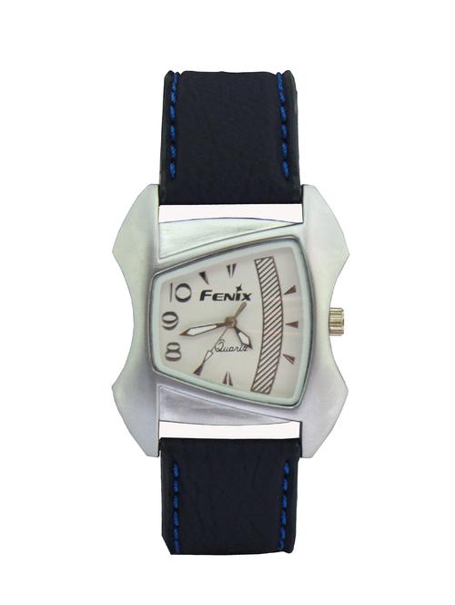 jm mens analog leather belt watch - 12126097 - Very Small Image - 1