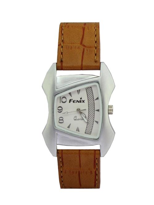 jm mens analog leather belt watch - 12126099 - Very Small Image - 1